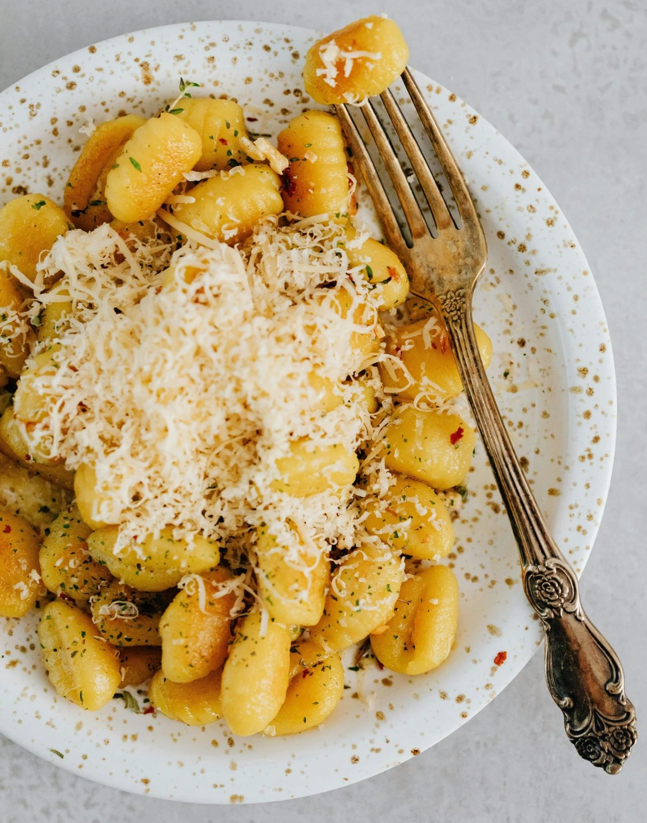 Pumpkin gnocchi
